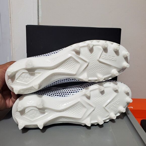 Adidas Freak Ultra 21 Mens Sz 9.5 Laceless Football Cleats Blue/white GZ0462 - Picture 6 of 13